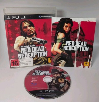 Red Dead Redemption PlayStation 3/PS3 Region 4 PAL Version Complete B549