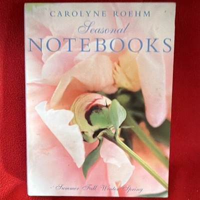 Carolyn Roehm Seasonal Notebooks Set - Summer Fall Winter Spring
