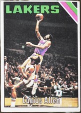 1975-76 Topps #52 Lucius Allen Basketball VG