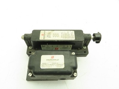 Fairchild T-5100B-44V Electro Pneumatic Transducer Adj Ratio Relay 4-20/10-50MA