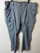 Duluth Trading Pants 44 x 30 (28.5”) Flex Dry on the Fly Relaxed Fit Cargo Blue