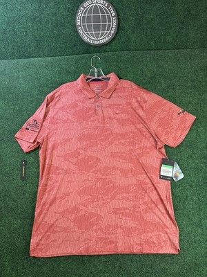 Men's Nike Arnold Palmer Invitational Tour Issued Golf Polo Shirt Size XL