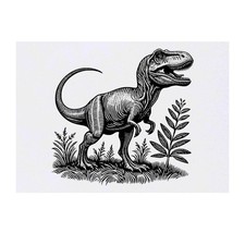 'T Rex Dinosaur' Temporary Tattoos / Transfers TO00070429 