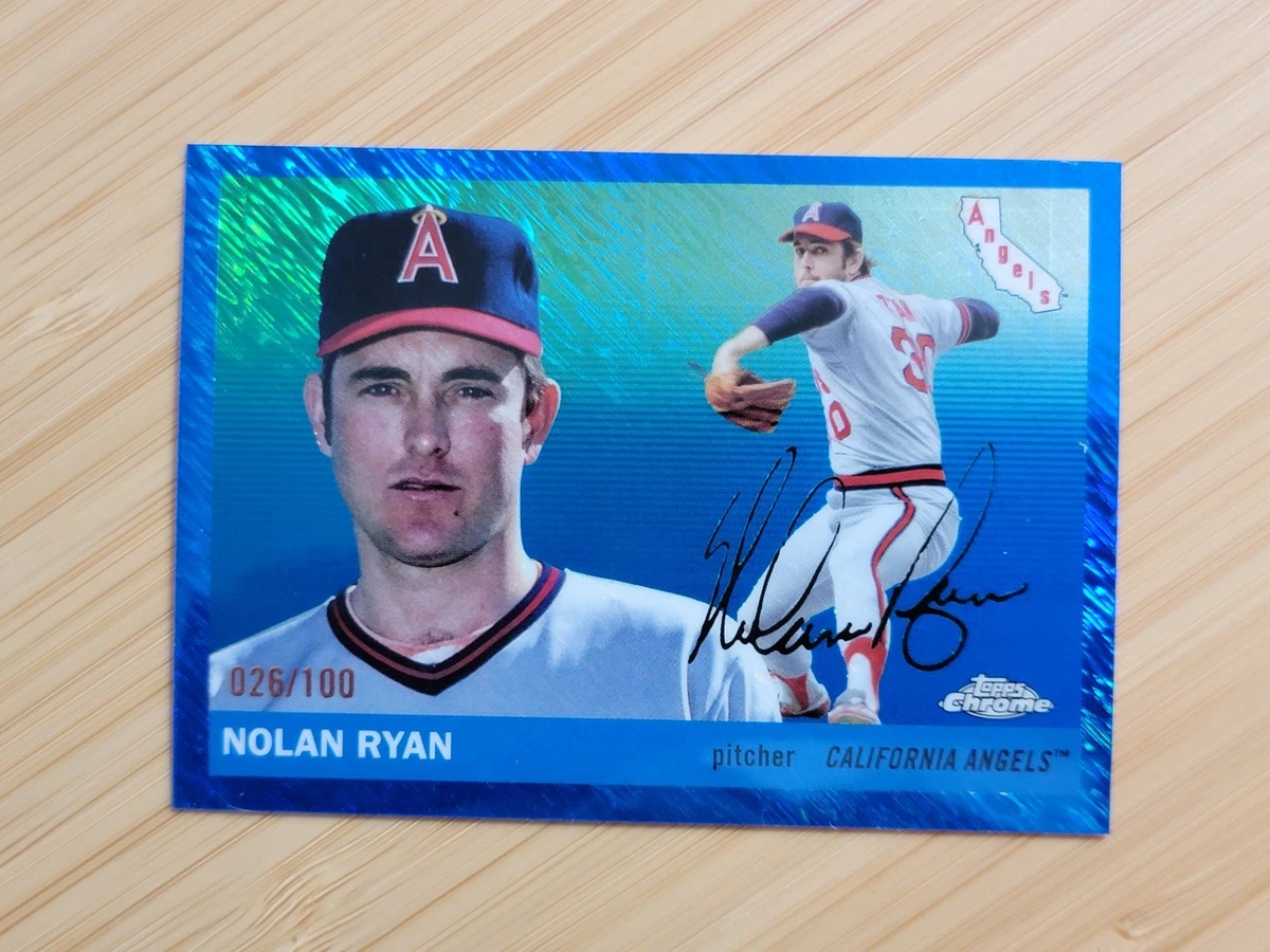 Topps Nolan Ryan Baseball Sports Trading Card Singles Serial 