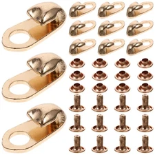 20 Pcs Boot Buckle Metal Shoe Lace Locking Clips Hooks for Outdoor Shoes