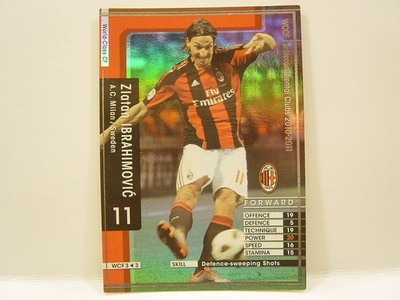 Panini WCCF 2010-11 WCF Zlatan Ibrahimovic 1981 Sweden　No.11 AC Milan World clas