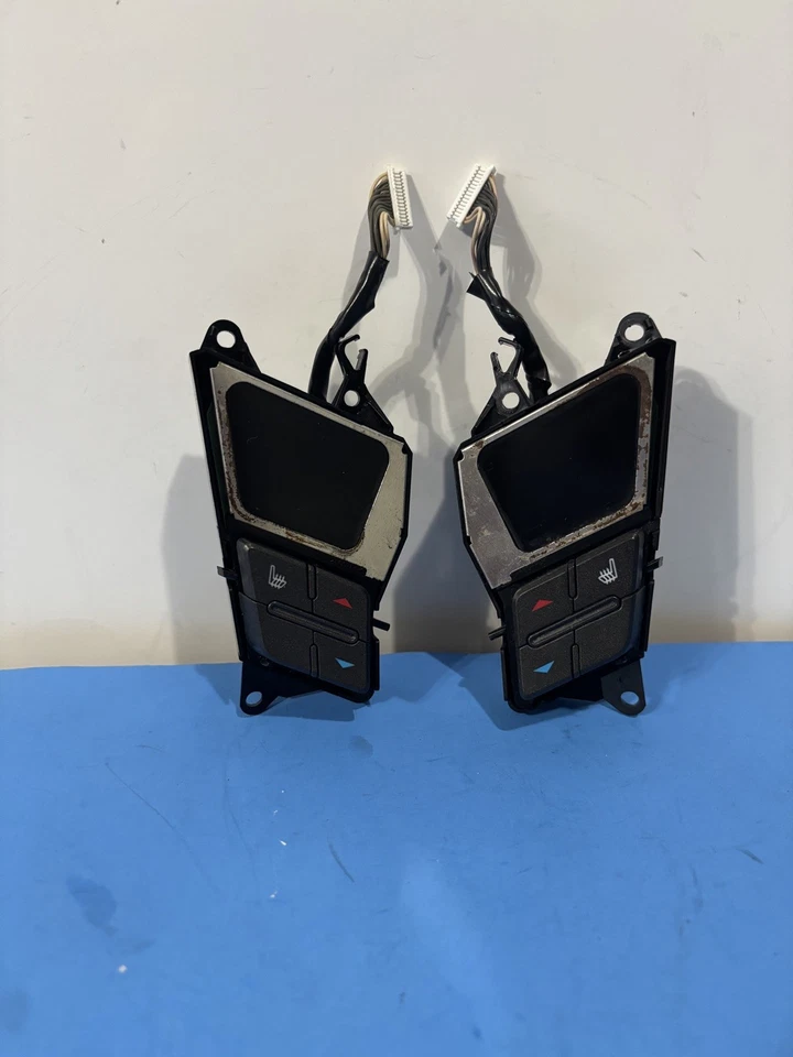 Juego de interruptores de control de clima CADILLAC CTS 2008-2013 asiento térmico izquierdo derecho aire acondicionado Foto 3 de 4