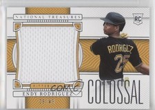 2023 Panini National Treasures Colossal Materials 9/49 Endy Rodriguez #CM-ER 2a9