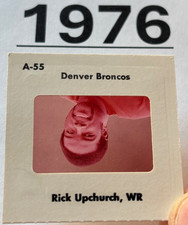 RICK UPCHURCH 1976 NFL FOOTBALL TV MEDIA SLIDE DENVER BRONCOS PRE-ROOKIE