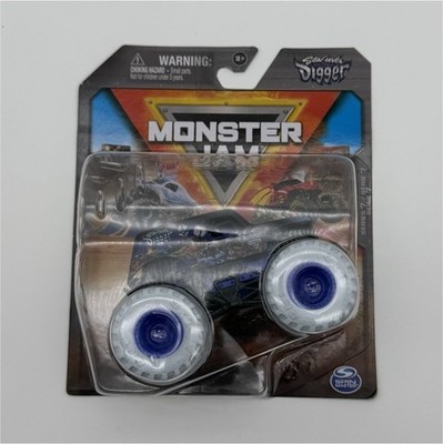Spin Master Monster Jam Son-uva Digger 1:64 Diecast Monster Truck Blue Wheels