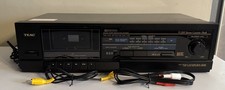 TEAC V-205 Stereo Cassette Deck Tested Working
