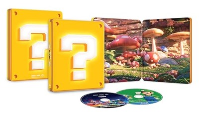 The Super Mario Bros. Movie Steel Book ver Question Block 4K Ultra HD + Blu-ray
