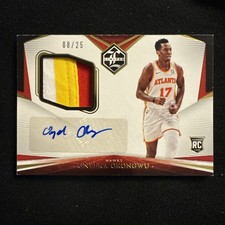 2020-21 Chronicles Limited Onyeka Okongwu #LR-ONY RPA Relic Auto Gold /25 Hawks