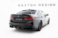 Maxton Design Heck Ansatz Flaps Diffusor passend f�r BMW M550i Limousine G30 sch