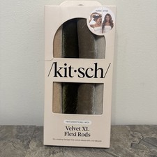 Kitsch Velvet XL Flexi Rods Heatless Styling 4 Pieces NEW