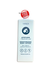 Harbor Natural Avocado  Hyaluronic Acid Moisturizing Body Lotion Made In Italy