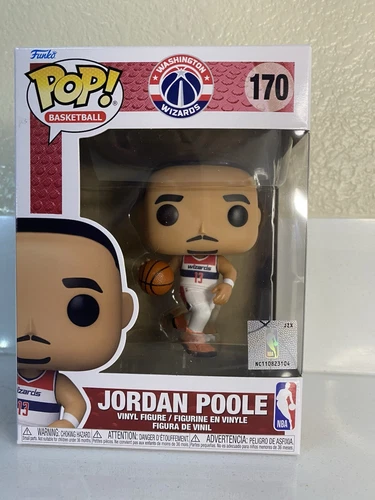Funko Pop! NBA - Jordan Poole #170 Washington Wizards Vinyl Figure | BRAND NEW