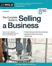COMPLETE GUIDE TO SELLING A BUSINESS, THE By Steingold Fred S. Attorney **Mint**