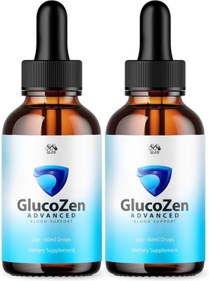 2PK GlucoZen Advanced Blood Sugar & Metabolism Support Supplement Grape Seed