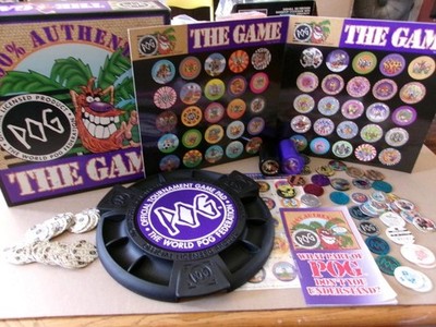 POG THE GAME WORLD POG FEDERATION MILTON BRADLEY PLUS EXTRAS