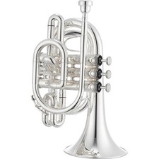 Jupiter JTR710SQ Silver Plated Pocket Trumpet