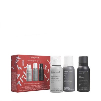 Living Proof Brilliant Stylers Hair Care Gift Set Trio, *AUTHENTIC/SEALED*