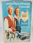 Winfield Cigarette Tin Sign Vintage Style Tobacco Ad Wall Decor 12x8
