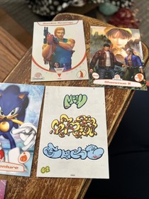 Sega Dreamcast Trading Cards 20 Singles, 4 Open Packs Limited Run Games READ