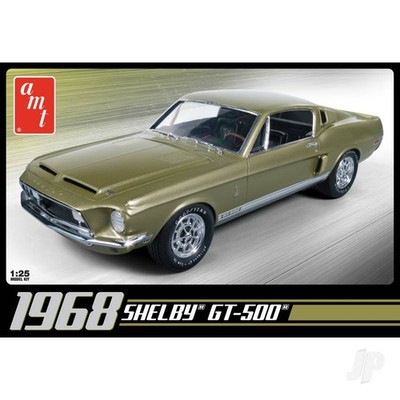 AMT 1:25 1968 Ford Shelby Mustang GT500 Cobra Classic Bullitt Auto Plastikbausatz