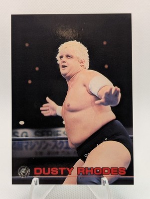 Dusty Rhodes 1998 Bandai New Japan Pro Wrestling #73 WCW Wrestling Card