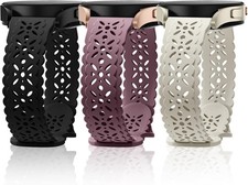 Soft Hollow-out Silicone Strap Compatible with Samsung Galaxy Watch 40mm 44mm