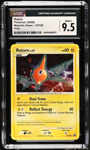 Rotom graded CGC 9.5 for sale on eBay