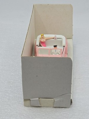 RARE MIB 1:43 REXTOYS 1938-40 CADILLAC V16 PINK CONVERTIBLE