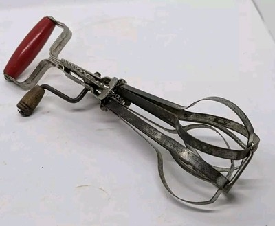 Vintage Handmixer Eierbesen/Schneebesen - Taplin MFG CO. Neu Britian Conn. USA 