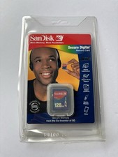 NEW SanDisk Secure Digital SD Memory Card 128 MB for Digital Camera or Palm