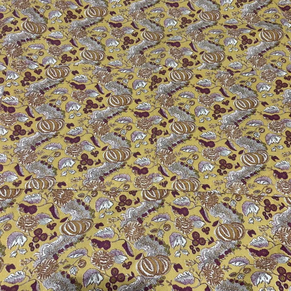 Williams Sonoma 秋季收获 🍂 成人围裙 - 美国制造 - 花卉南瓜 — 第 3/4 张图片