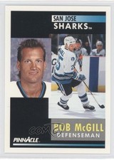 1991-92 Pinnacle Bob McGill #98 0a1