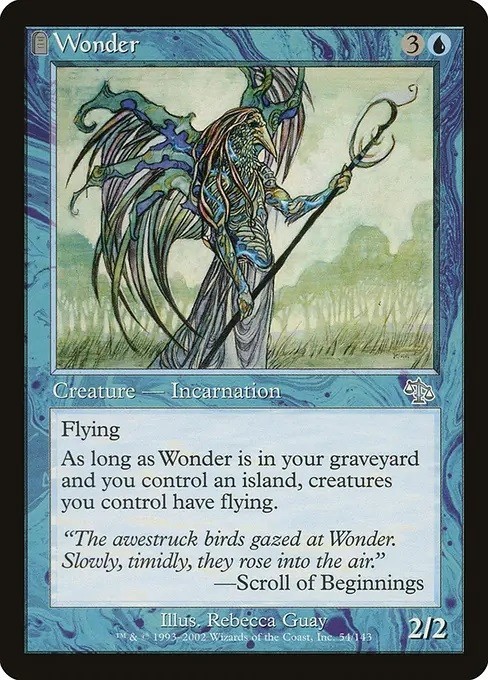 MTG Judgment --- WONDER --- Uncommon! NM! Magic the Gathering!