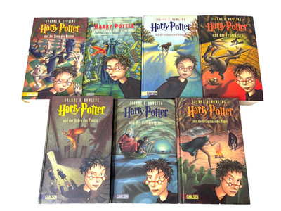 Harry Potter Komplett | Alle 7 Bände | Hardcover | Carlsen | Band 1-7 | Rowling