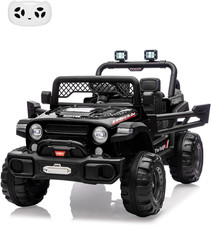 12V Kids Electric Ride on Truck Car, Electric Vehicles Car Ride on Toy Truck for