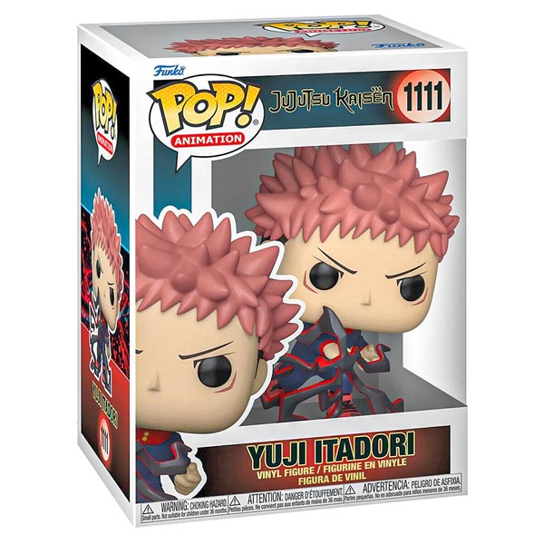 Funko POP Animation #1111 Jujutsu Kaisen Yuji Itadori (Black Flash) 61358 Figur-image