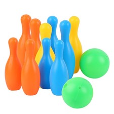 Children Bowling Balls Set Durable ABS Plastic Small Bowling Toy for Kids