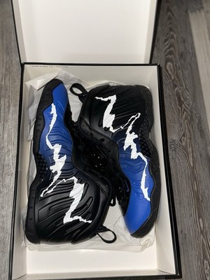 Nike Little Posite One GS 1996 All-Star Game Size 7Y   NEW WITH BOX   Blue Black