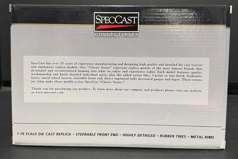 SpecCast Collectables Case Highly Detailed Model D Wide Front Tractor - Image 3 of 4