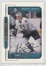 1999-00 Upper Deck MVP Silver Script Johan Davidsson #10 5ui