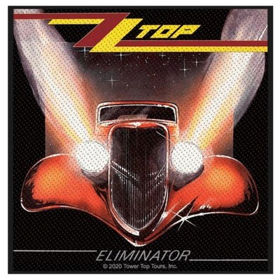 ZZ Top Patch · Eliminator · Band Aufnäher · Offizieller Merch