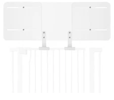 Pet Gate Height Extension 13.4” Tall 23.6”-41.3”Adjustable Width. Non-Oppressive