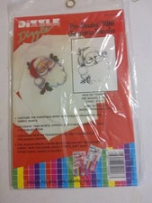 Dizzle Dizzle Pre-shaded Mini Iron- On Transfer Santa New Factory Sealed