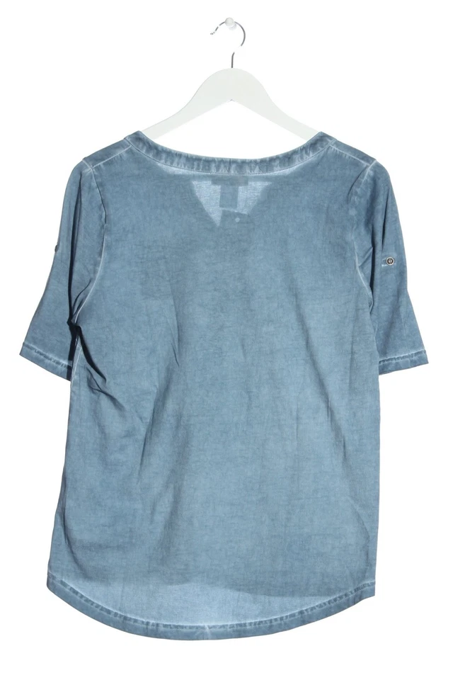 ALESSA W. Blusa-camisa Mujeres Blusa Talla EU 36 azul-color plata look casual - Imagen 2 de 4