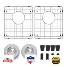 15"x13" Sink Grate for Bottom of Kitchen Sink, Stainless Steel Sink Protectors f